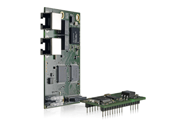 Picture of two KUNBUS embedded communication modules