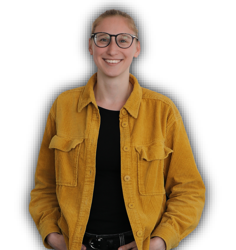 Portrait of our employee Ina