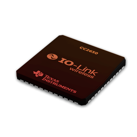 IO-Link Wireless Microcontroller based on the CC2650 from Texas Instruments CC2650 from Texas Instruments